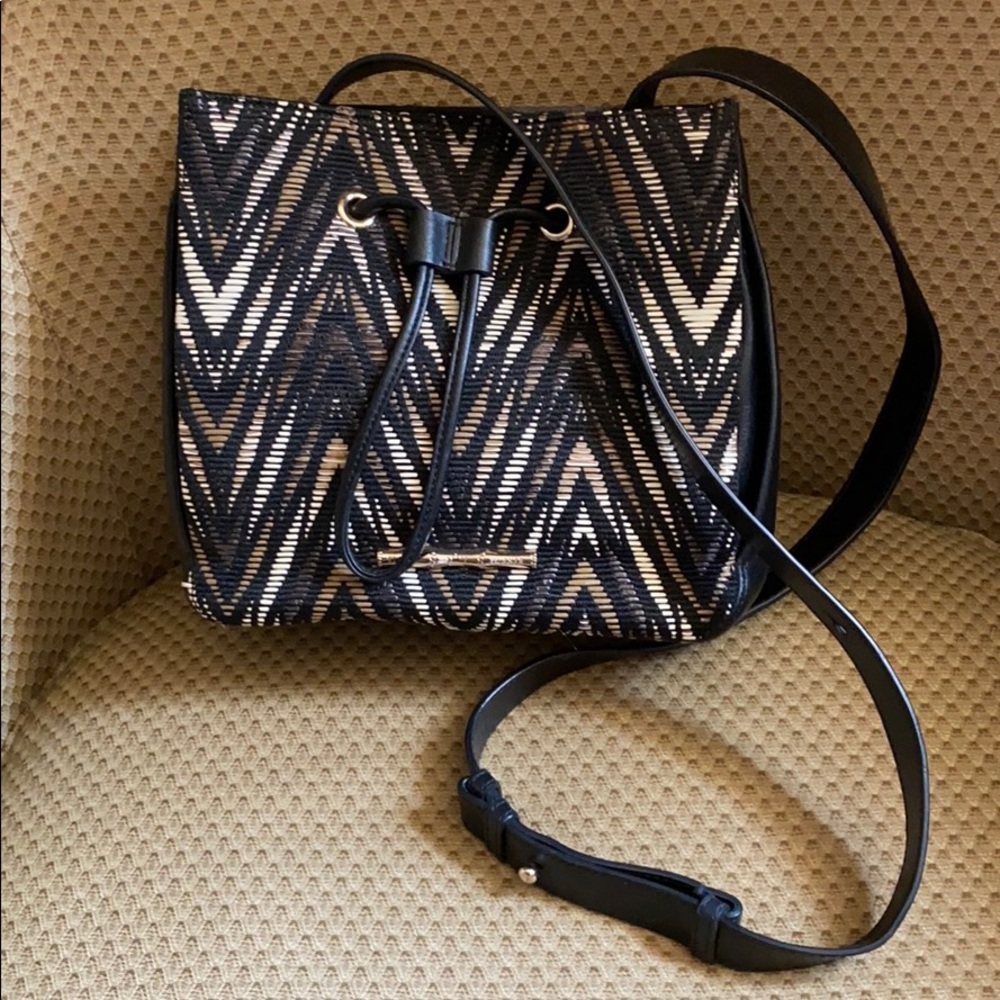 Elaine Turner Leather Crossbody Handbag -Brand New